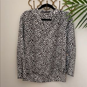 Zara Vasic Collection Cheetah Blouse